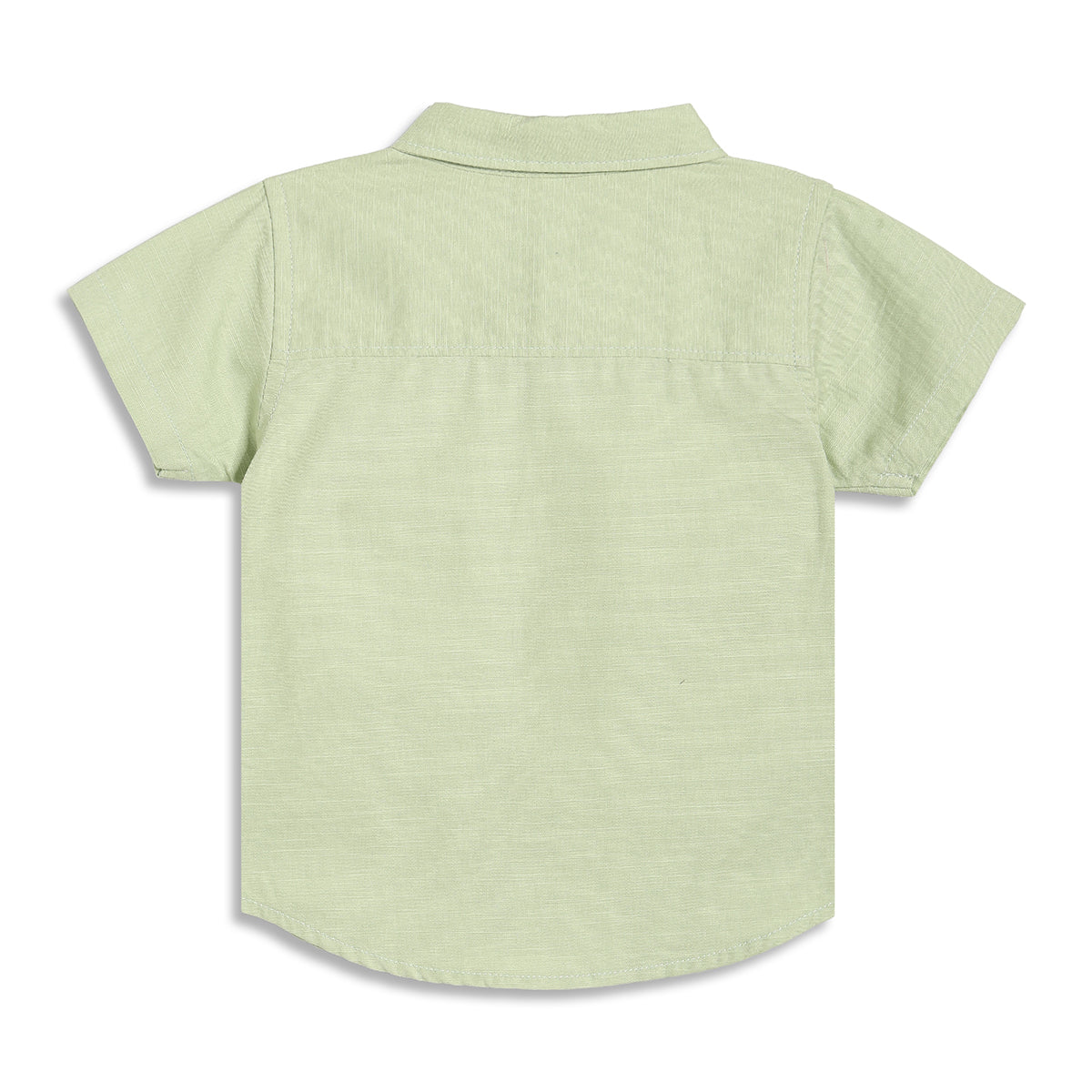 Baby Boys Graphic Print Shirt, Light Green