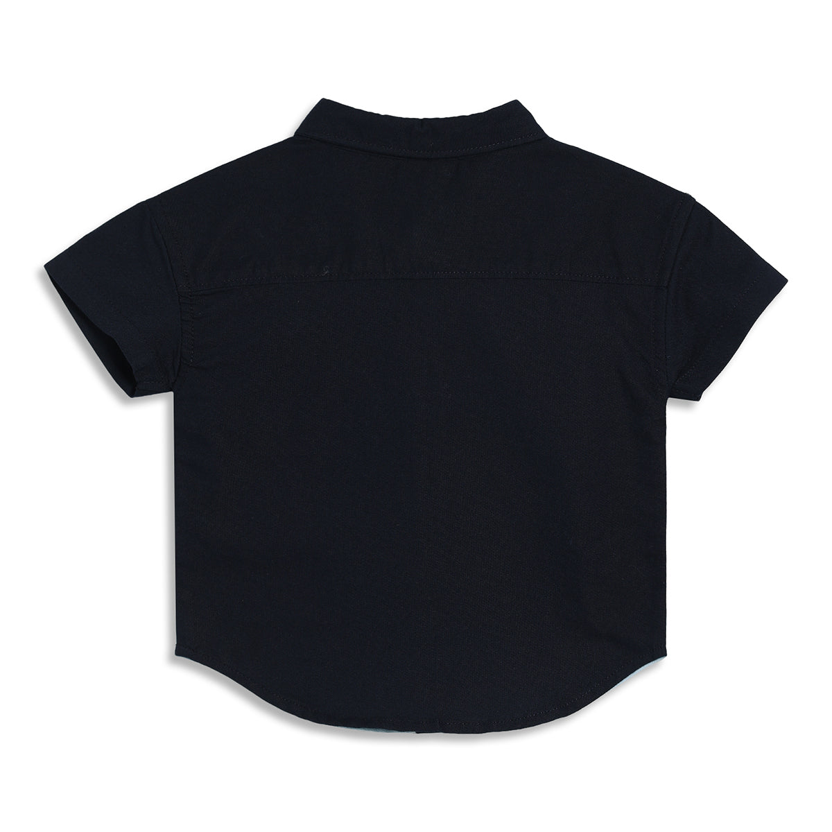 Baby Boys Colour block Shirt, Navy Blue and Light Blue