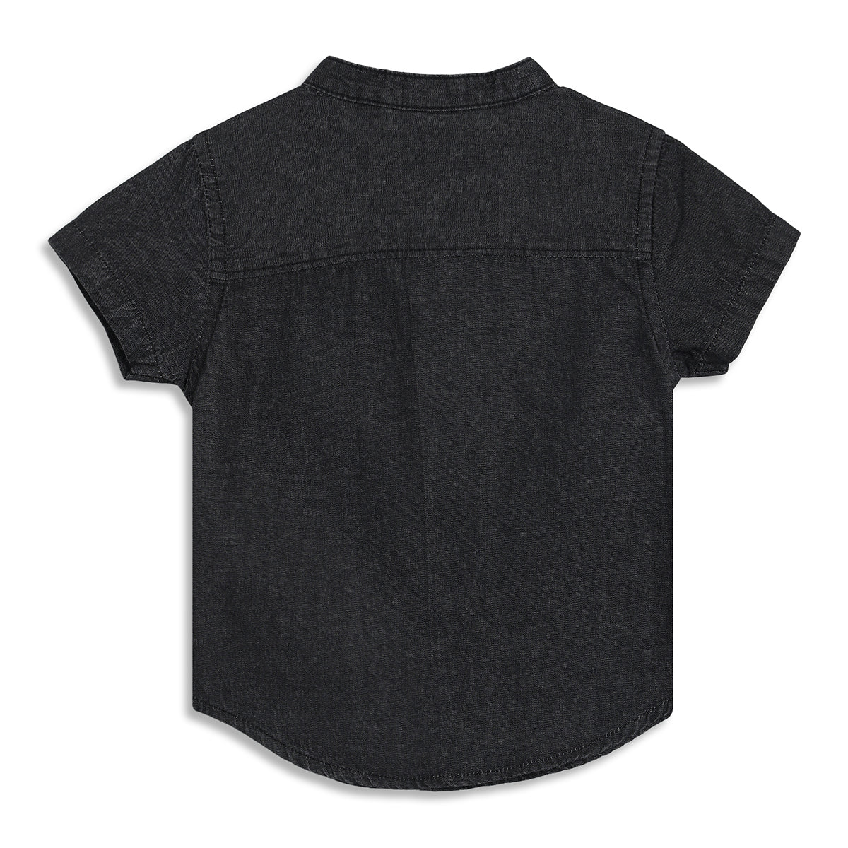 Baby Boys Solid Shirt, Dark Blue