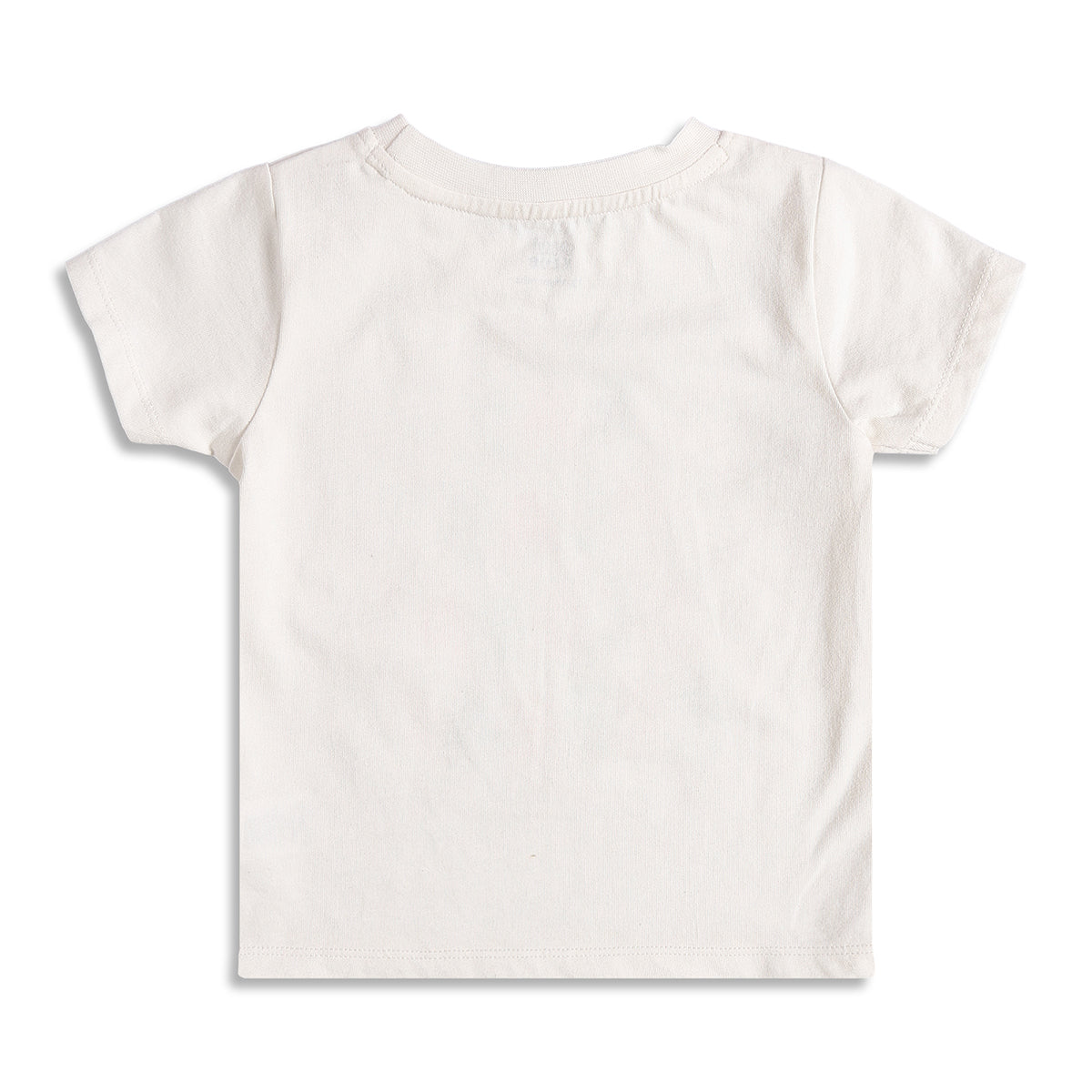 Baby Boys T-Shirt and Shorts Set, Off White and Navy Blue
