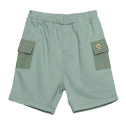 Baby Boys Shorts with Cargo Pockets, Green