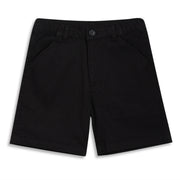 Boys Solid Shorts, Black