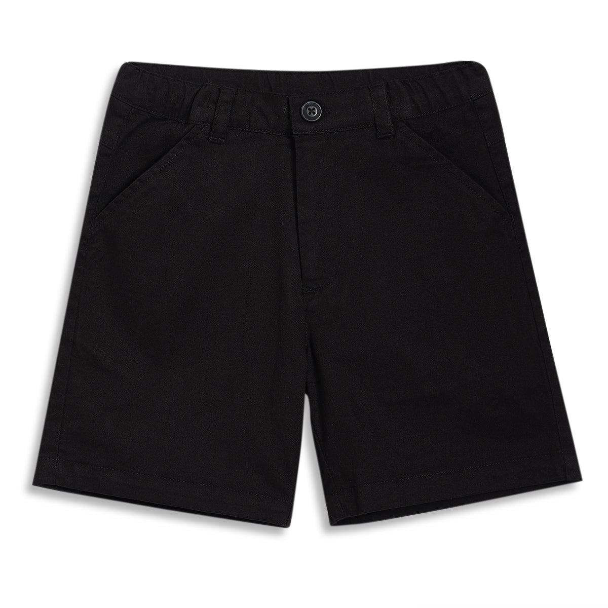 Baby Boys Solid Shorts, Black
