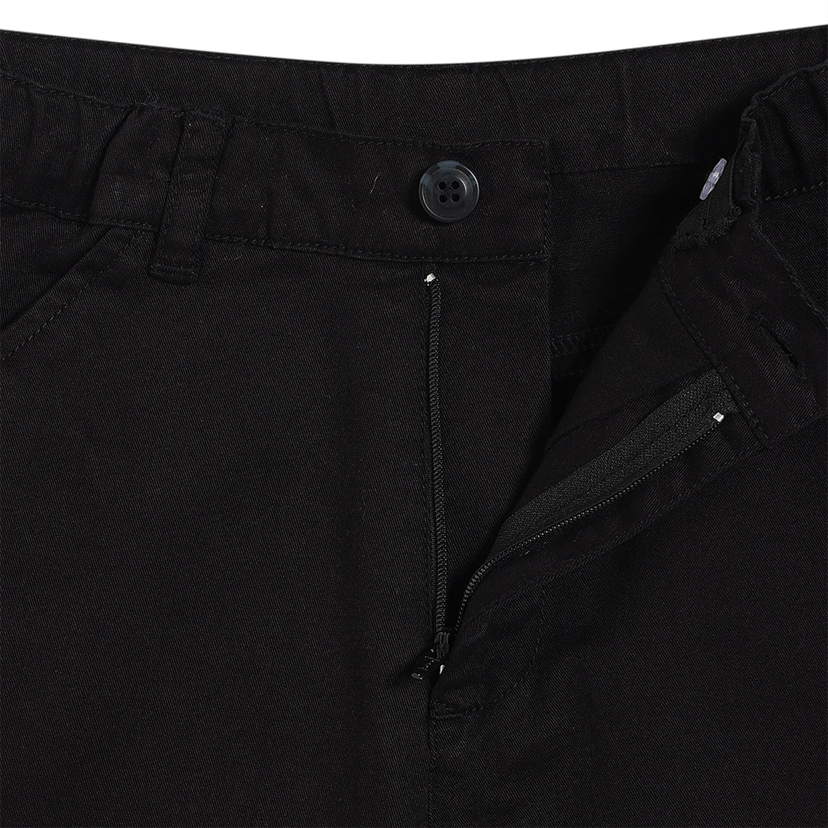 Baby Boys Solid Shorts, Black