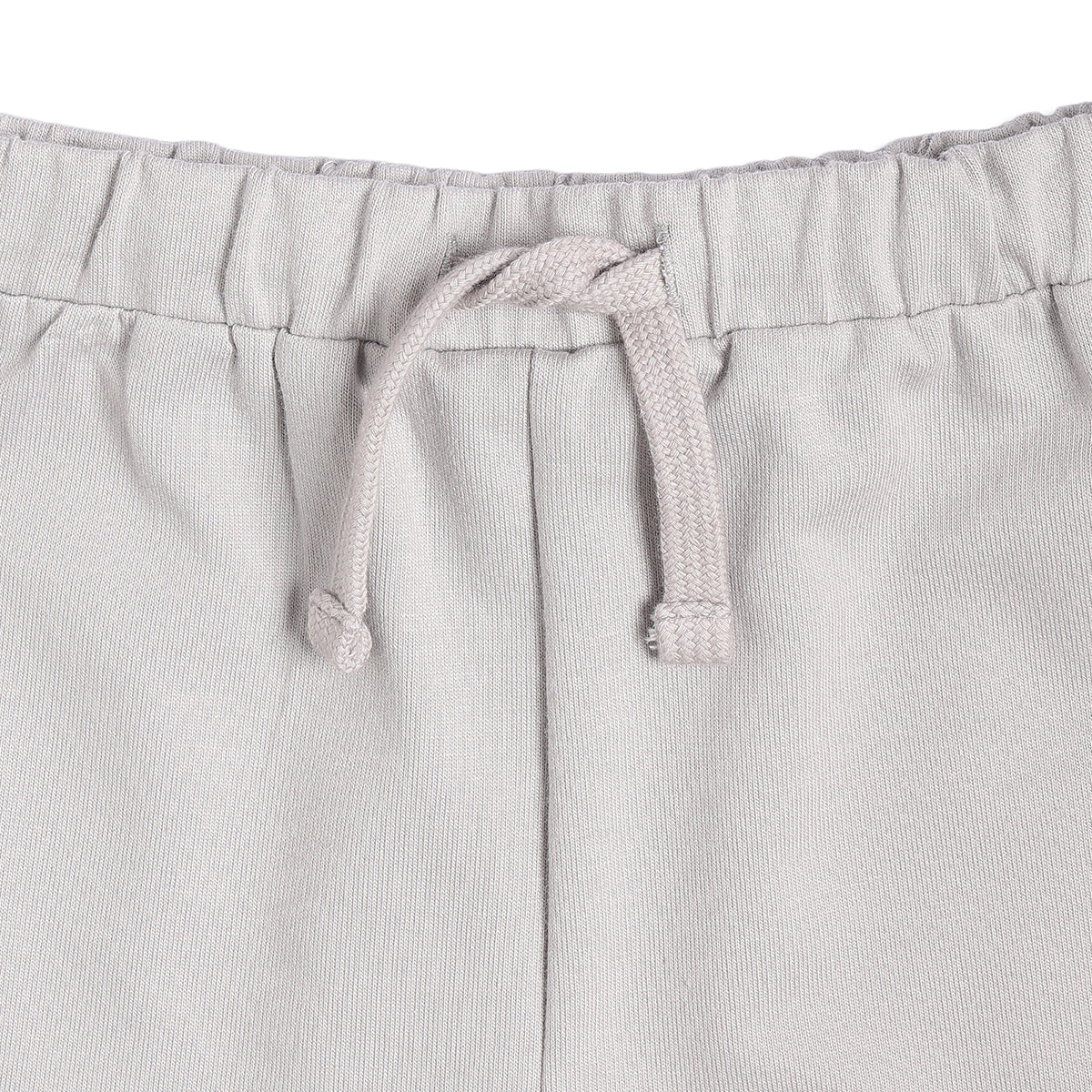 Boys Graphic Print Shorts, Light Grey