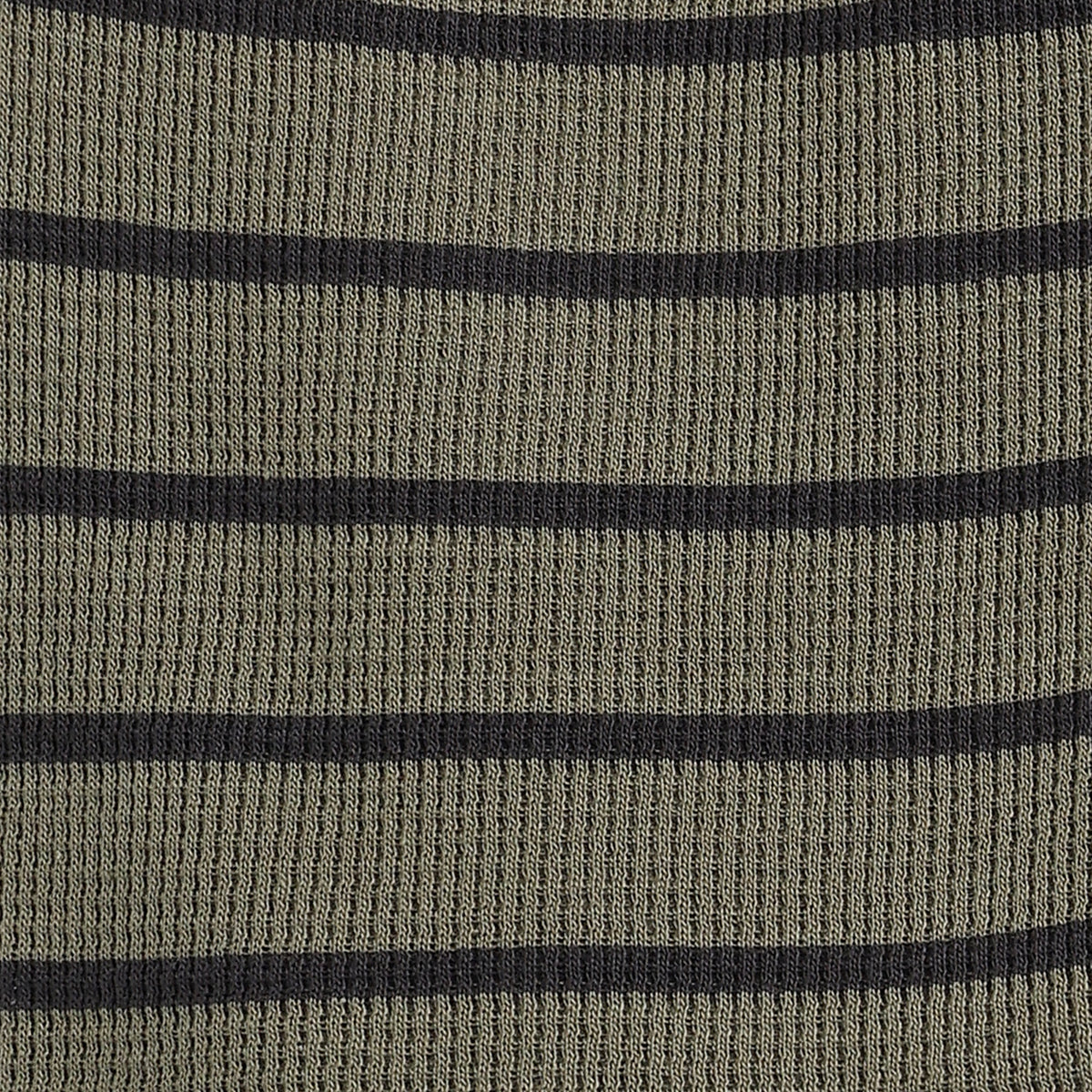 Baby Boys Olive Green & Black Striped Cotton Shorts Regular Fit Casual Kids Shorts