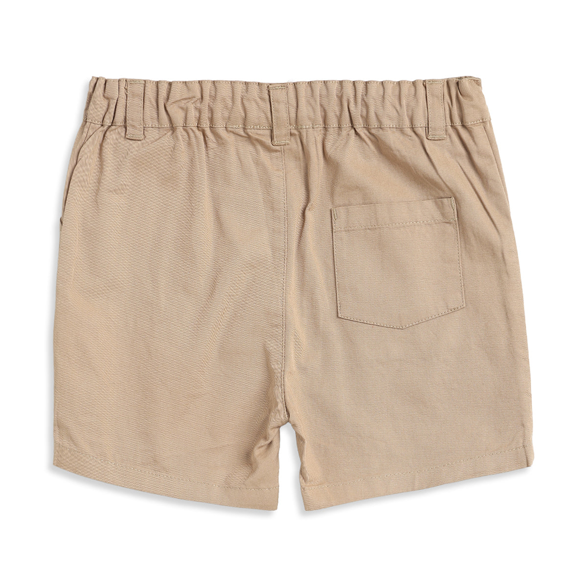 Baby Boys Beige Solid Regular Fit Casual Shorts