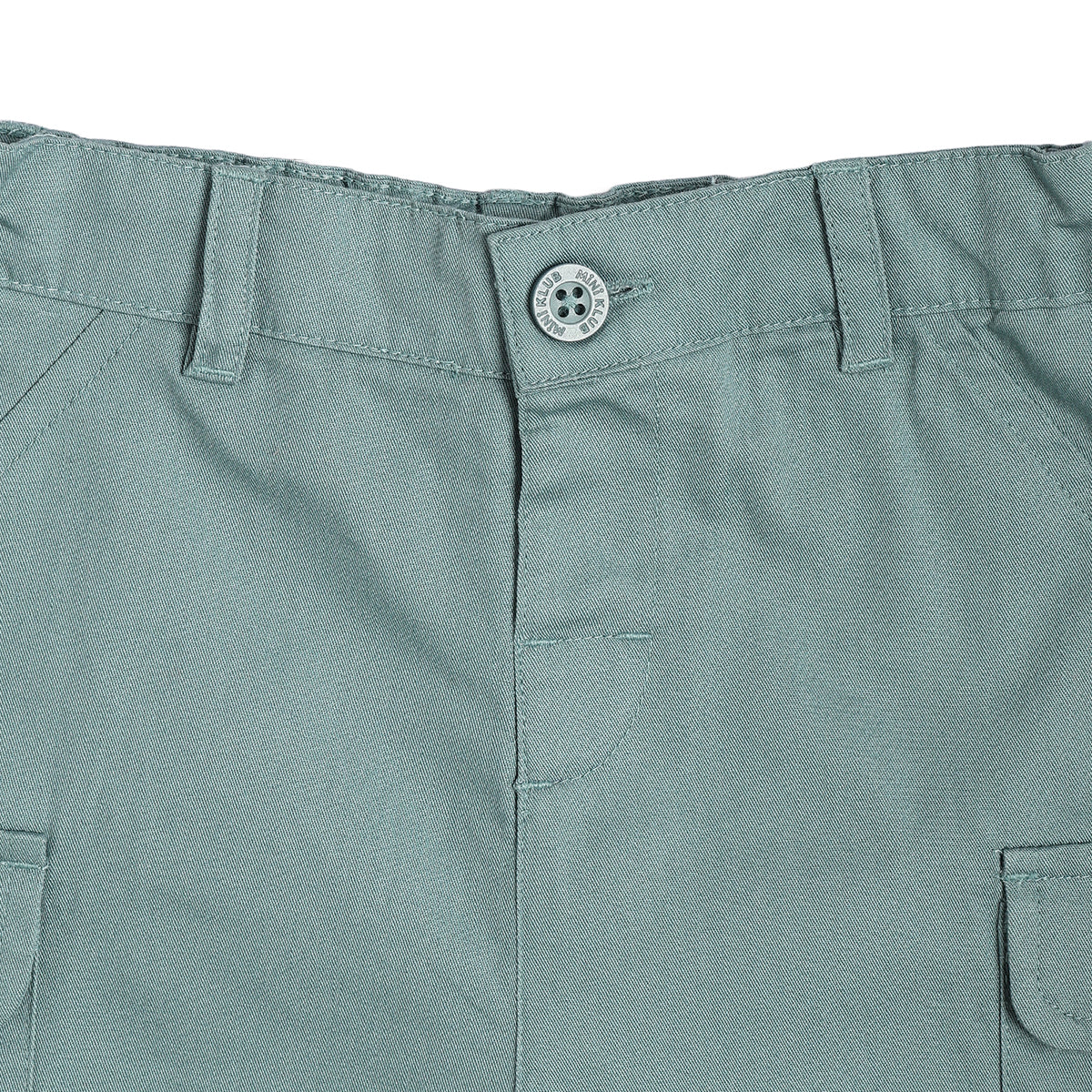 Boys Cargo Shorts, Sage Green