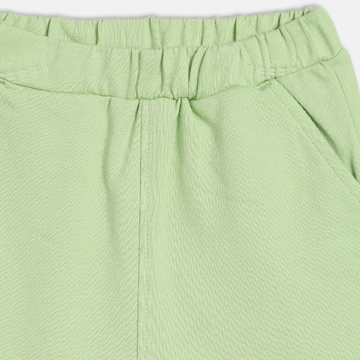 Baby Boys Solid Shorts, Light Green