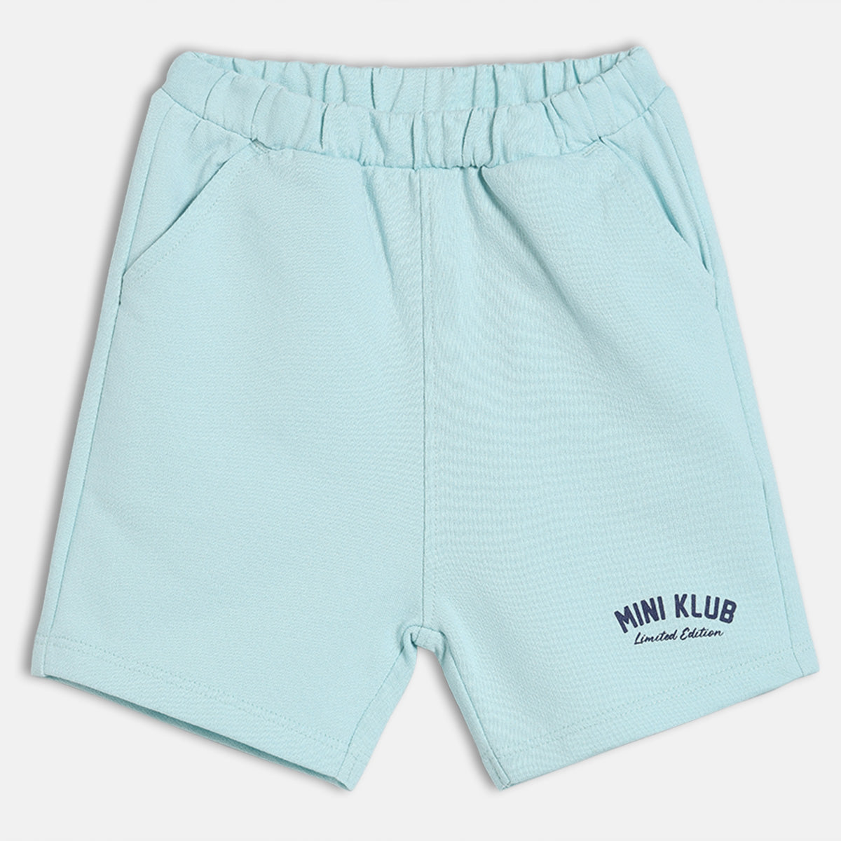 Baby Boys Solid Shorts, Light Blue