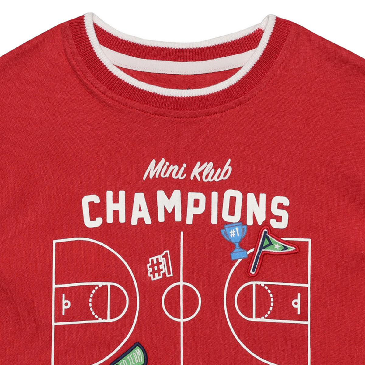 Baby Boys Graphic Print T-shirt and Shorts Set, Red