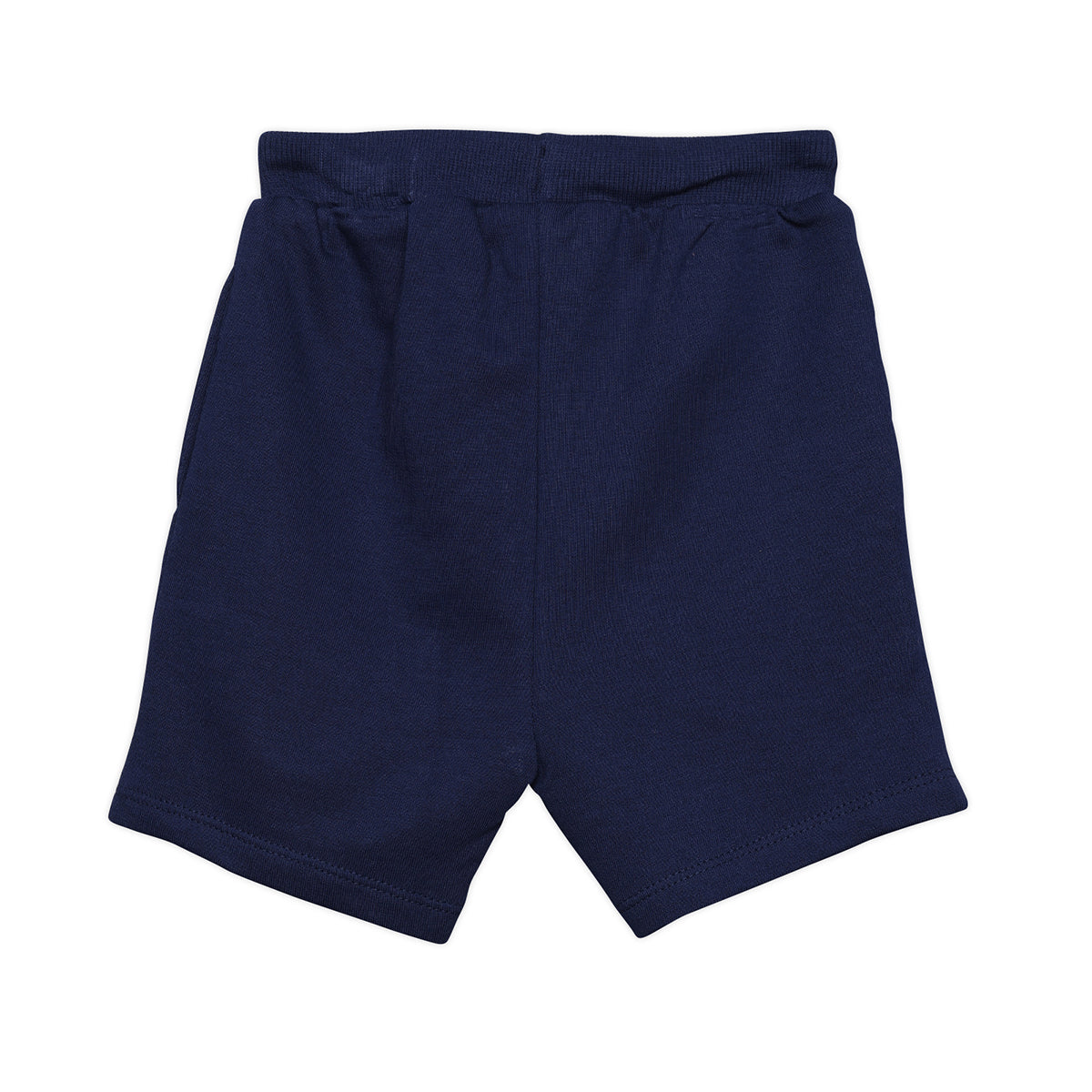 Baby Boys Graphic Print T-Shirt and Shorts Set, Cream and Navy