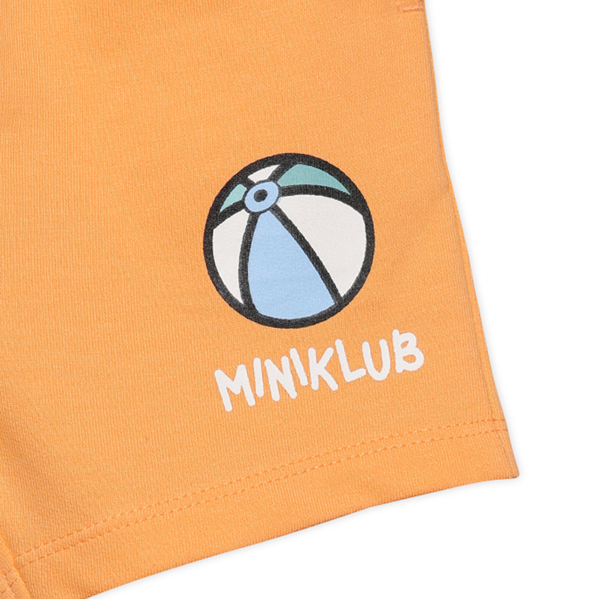 Baby Boys Surf Themed Graphic T-Shirt and Shorts Set, Orange