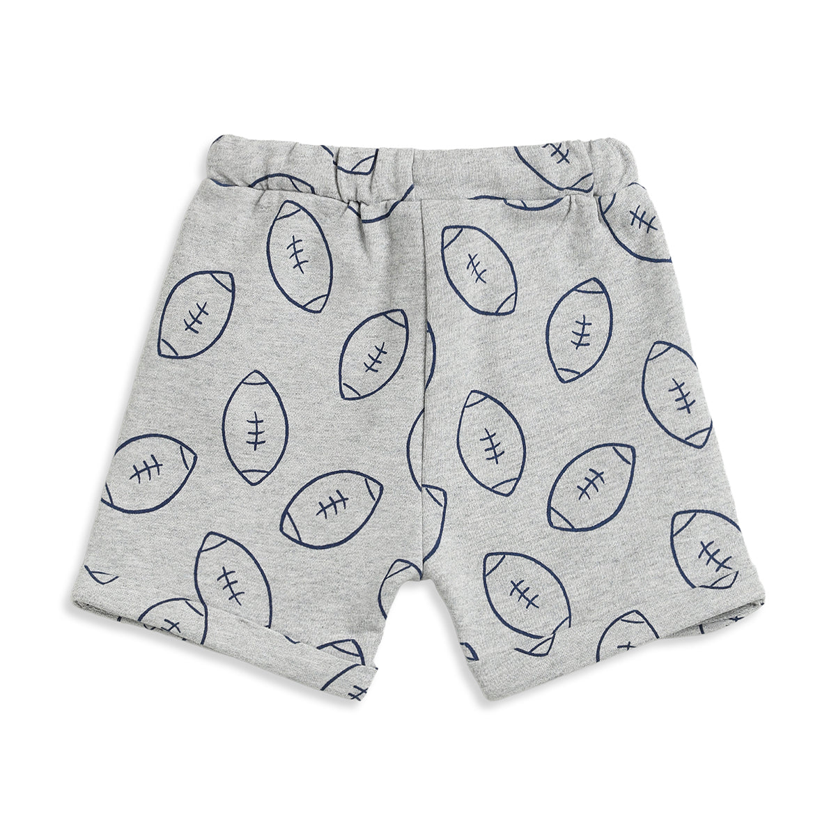 Baby Boys Grey Cotton T-Shirt and Shorts Set Regular Fit Casual Kids Co-ord Set