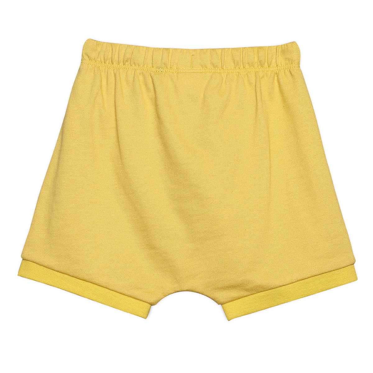 Baby Boys Lion Car Pocket T-Shirt and Shorts Set, Yellow
