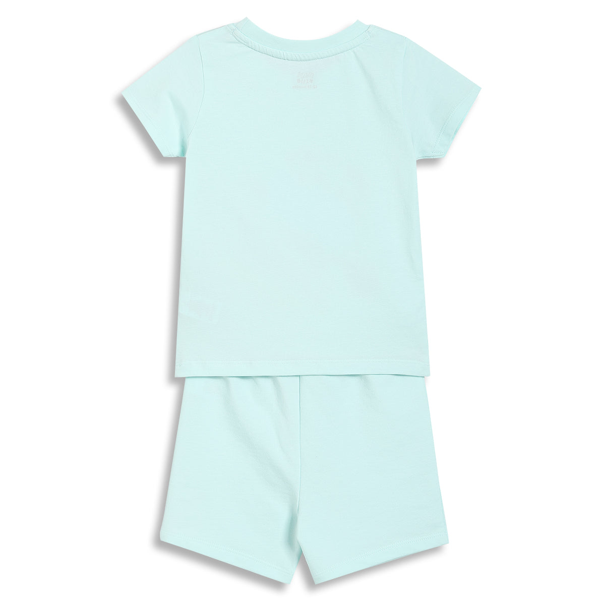 Baby Boys Crab Print T-Shirt and Shorts Set, Aqua Blue