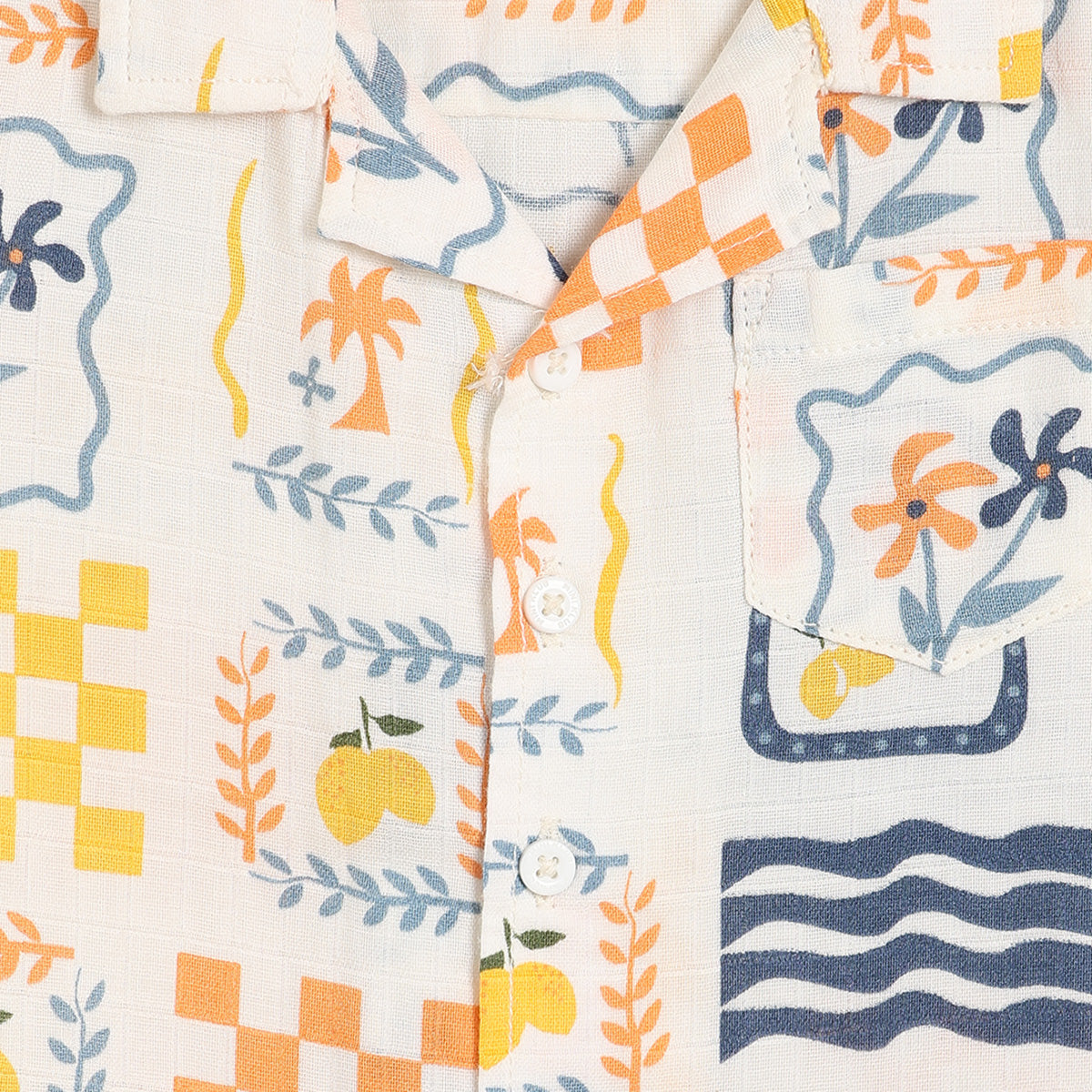 Baby Boys Printed Shirt And Shorts Set Pack Of 2, Multicolour