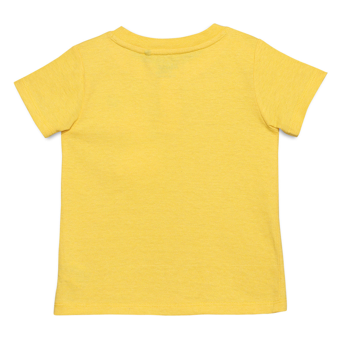 Baby Boys Car Applique T-Shirt, Yellow