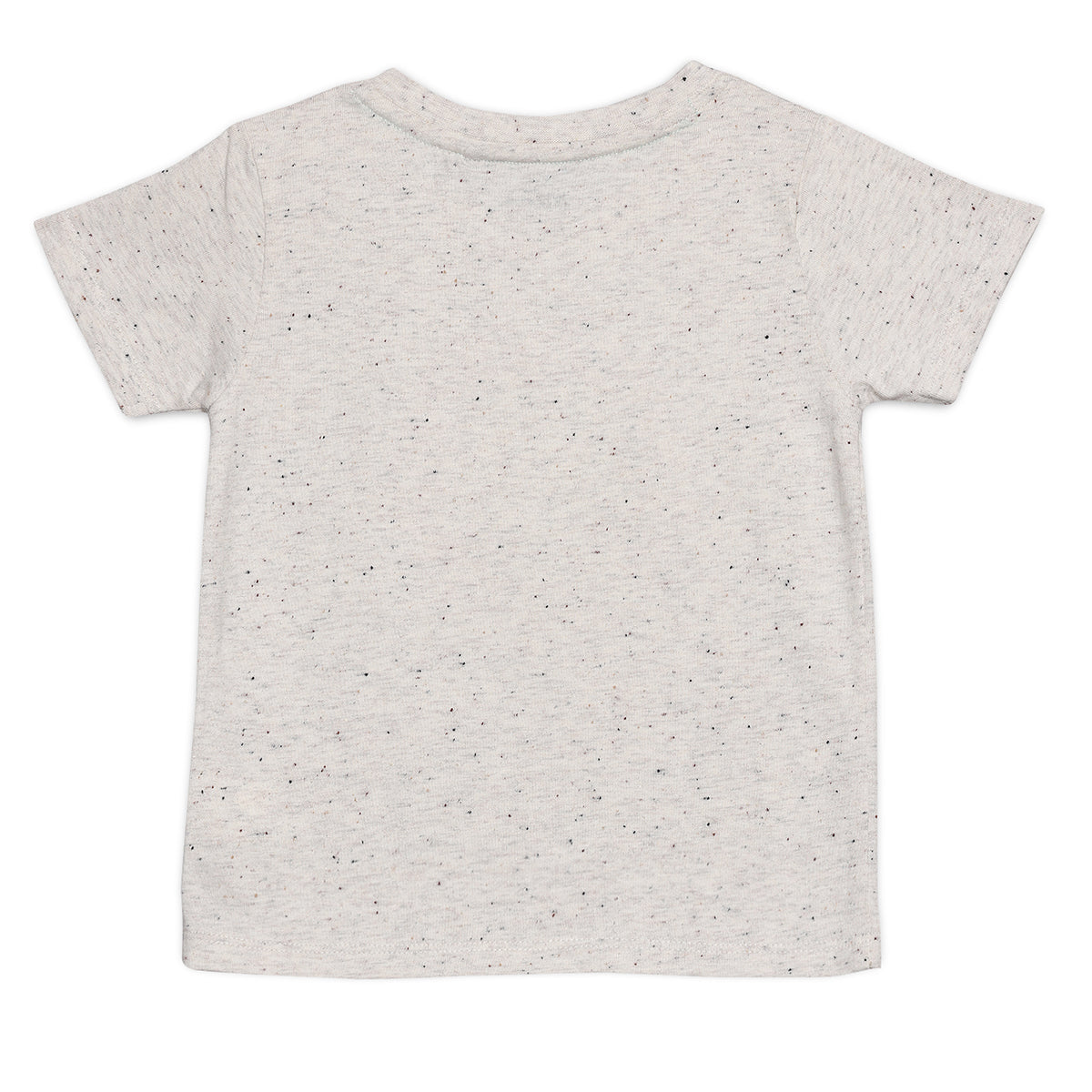 Baby Boys Printed T-Shirts with Lion, Vehicle & Check Patterns Pack of 3, Grey, White and Yellow