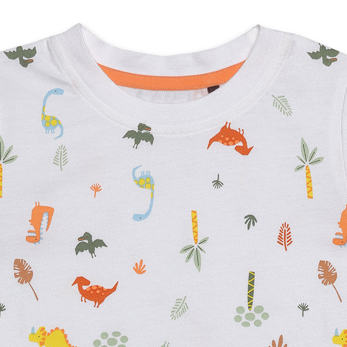 Baby Boys Dinosaur Print T-Shirt Set Pack of 3, Multicolor