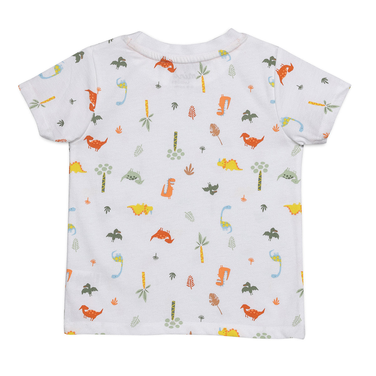Baby Boys Dinosaur Print T-Shirt Set Pack of 3, Multicolor