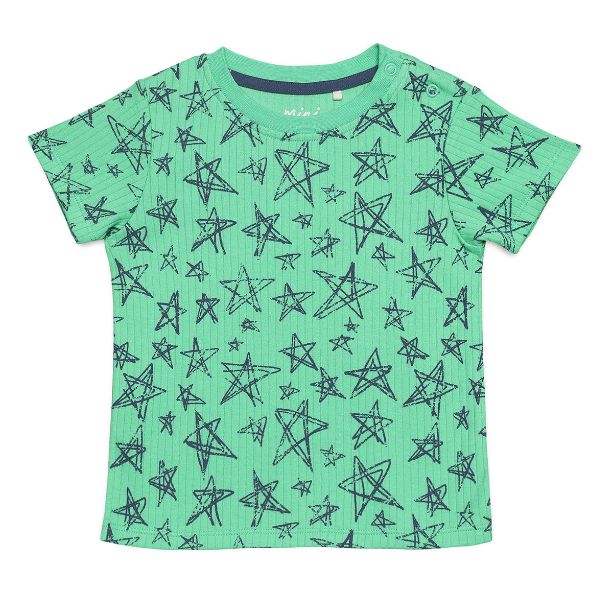 Baby Boys Printed & Striped T-Shirts Pack of 3, Multicolor