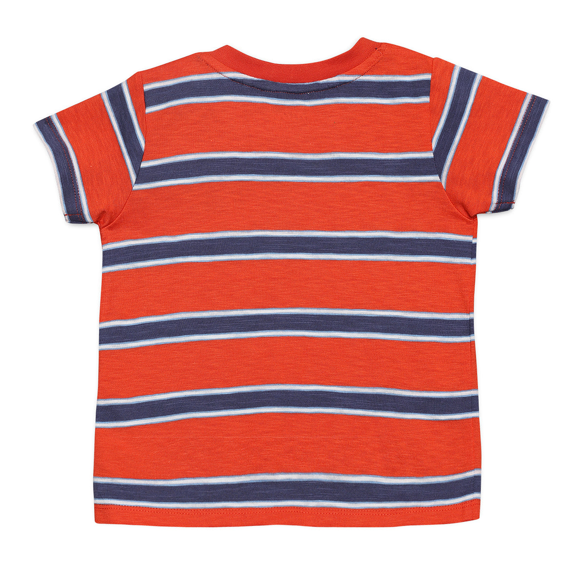 Baby Boys Printed & Striped T-Shirts Pack of 3, Multicolor