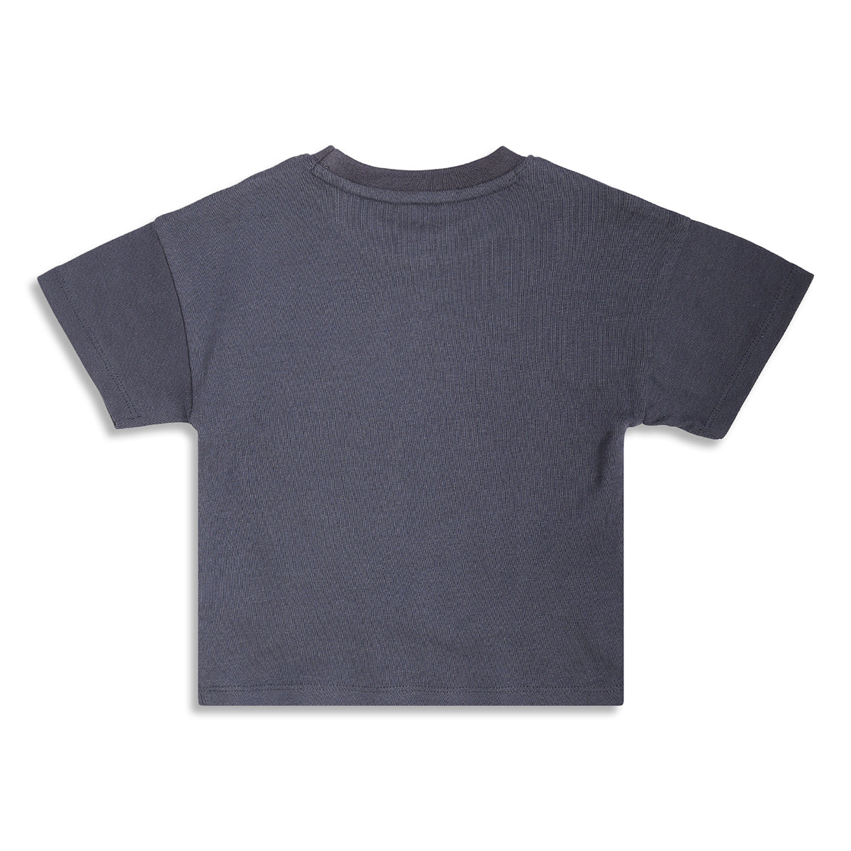 Boys Graphic Print T-Shirt, Charcoal Grey