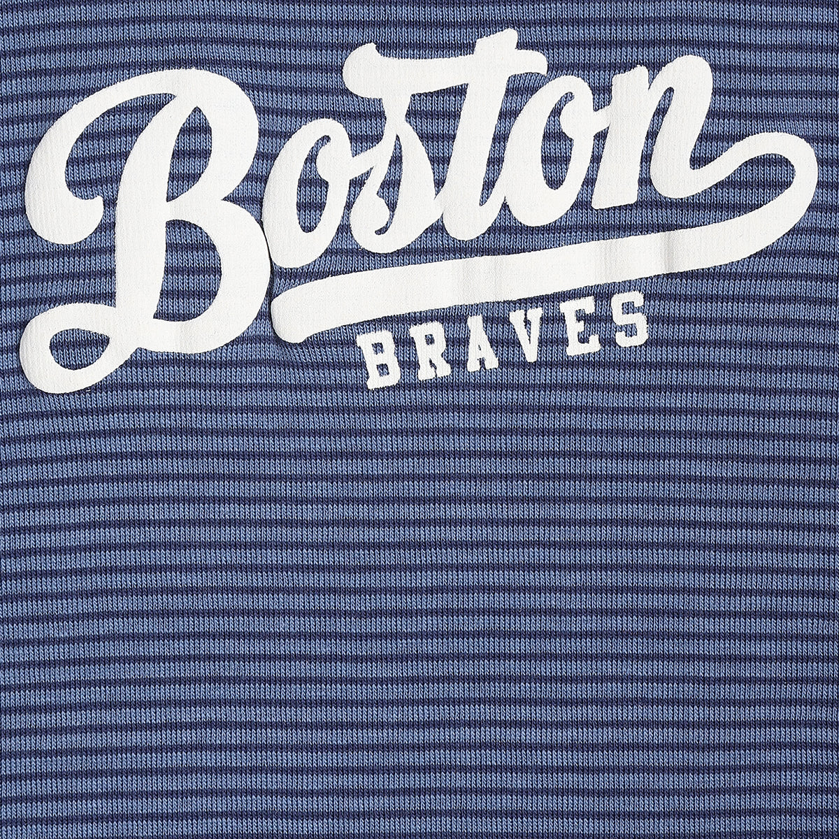 Boys Striped Graphic Print T-Shirt, Blue