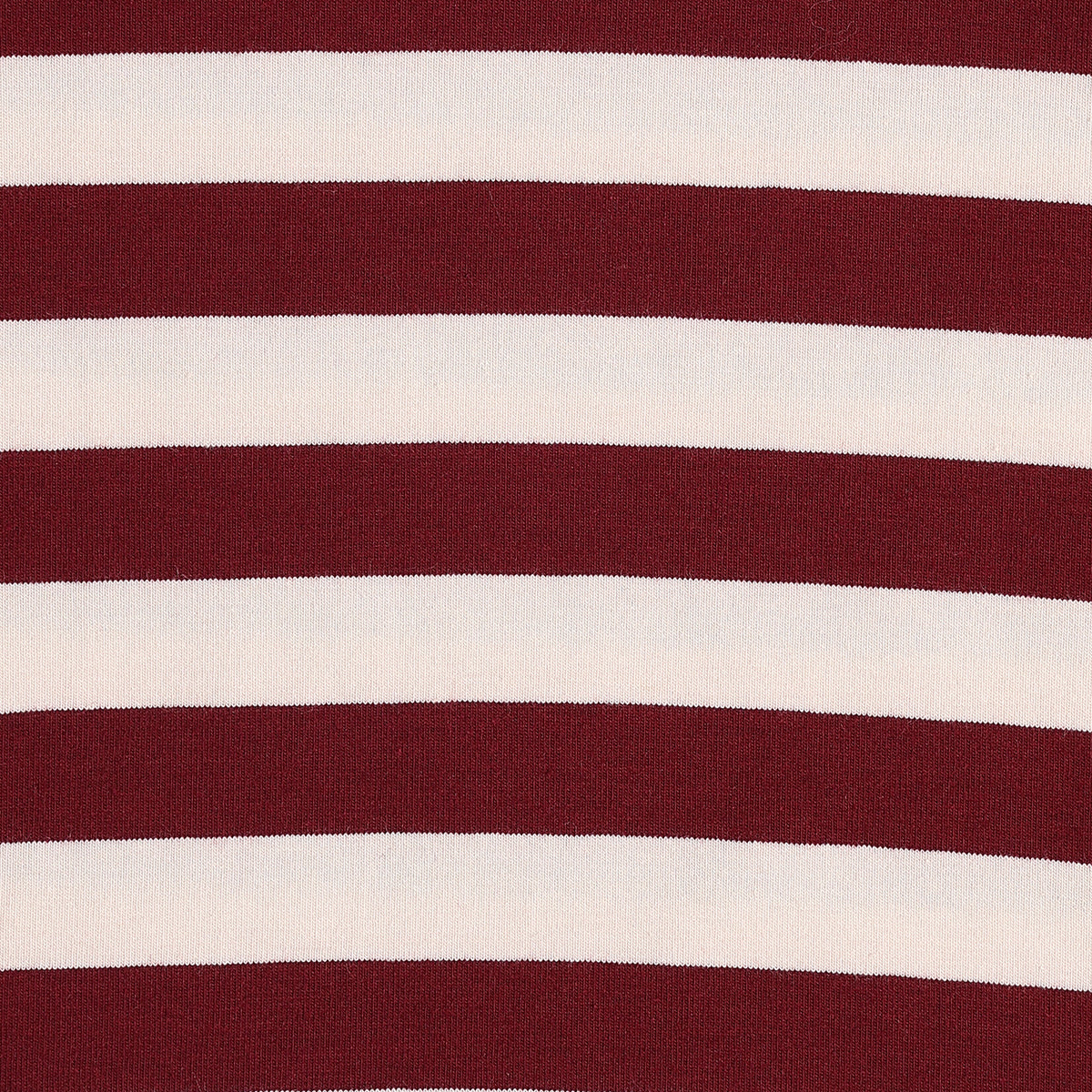 Baby Boys Maroon and Cream Striped Cotton T-Shirt Regular Fit Casual Baby T-Shirt