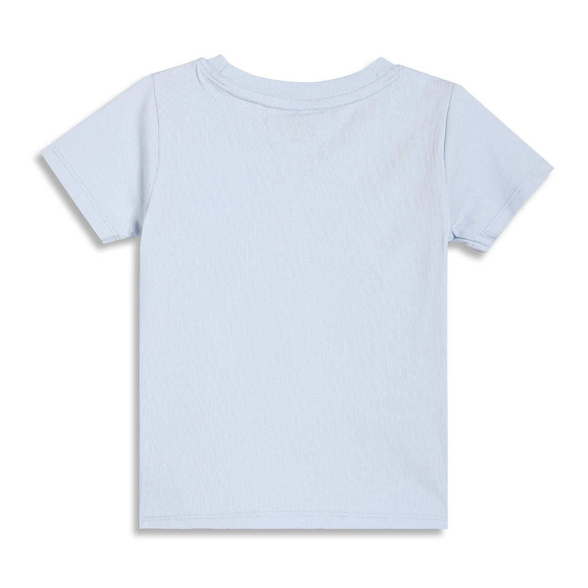 Baby Boys Animal Print T-Shirt, Light Blue