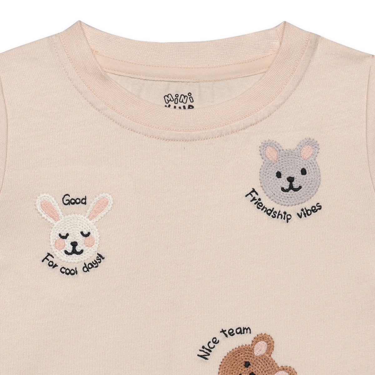 Baby Boys Animal Print T-shirt, Beige