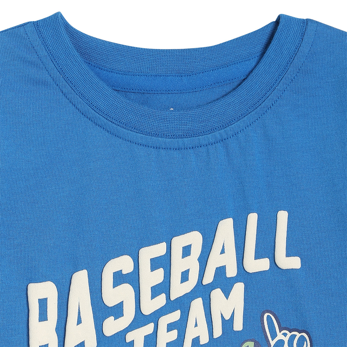 Baby Boys Baseball Print T-Shirt, Blue