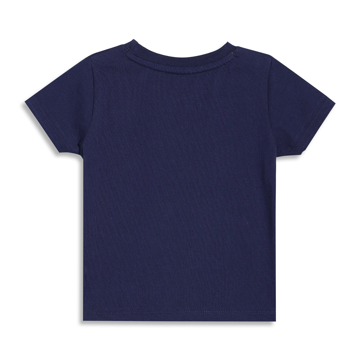 Baby Boys Tiger Print T-Shirt, Navy Blue