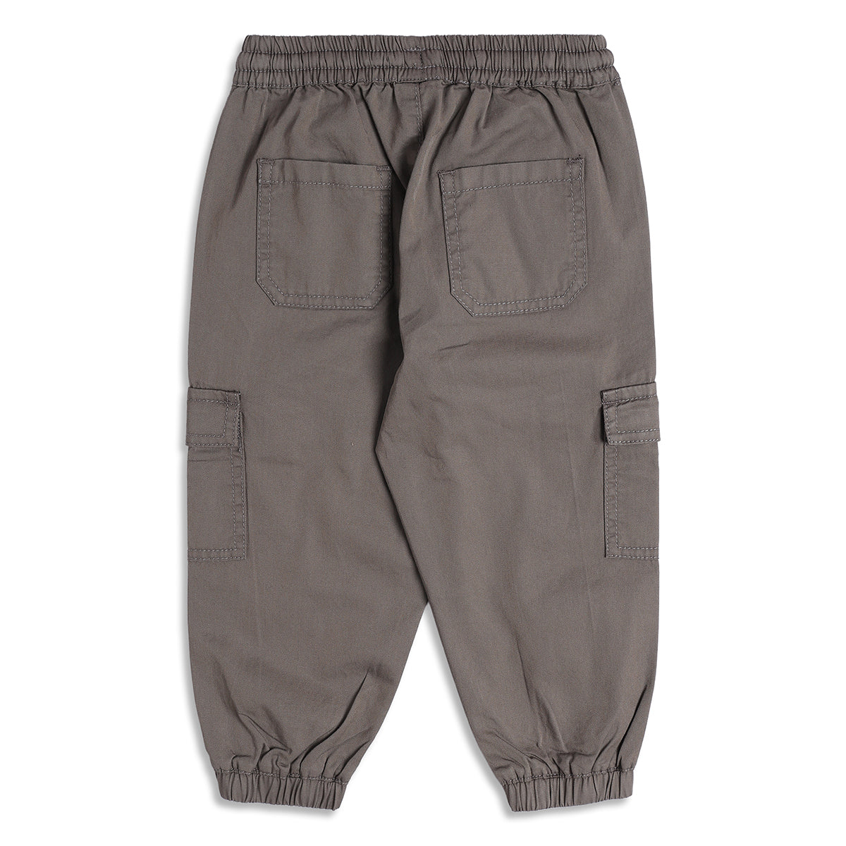 Boys Cargo Jogger Pants With Pocket Detail, Olive