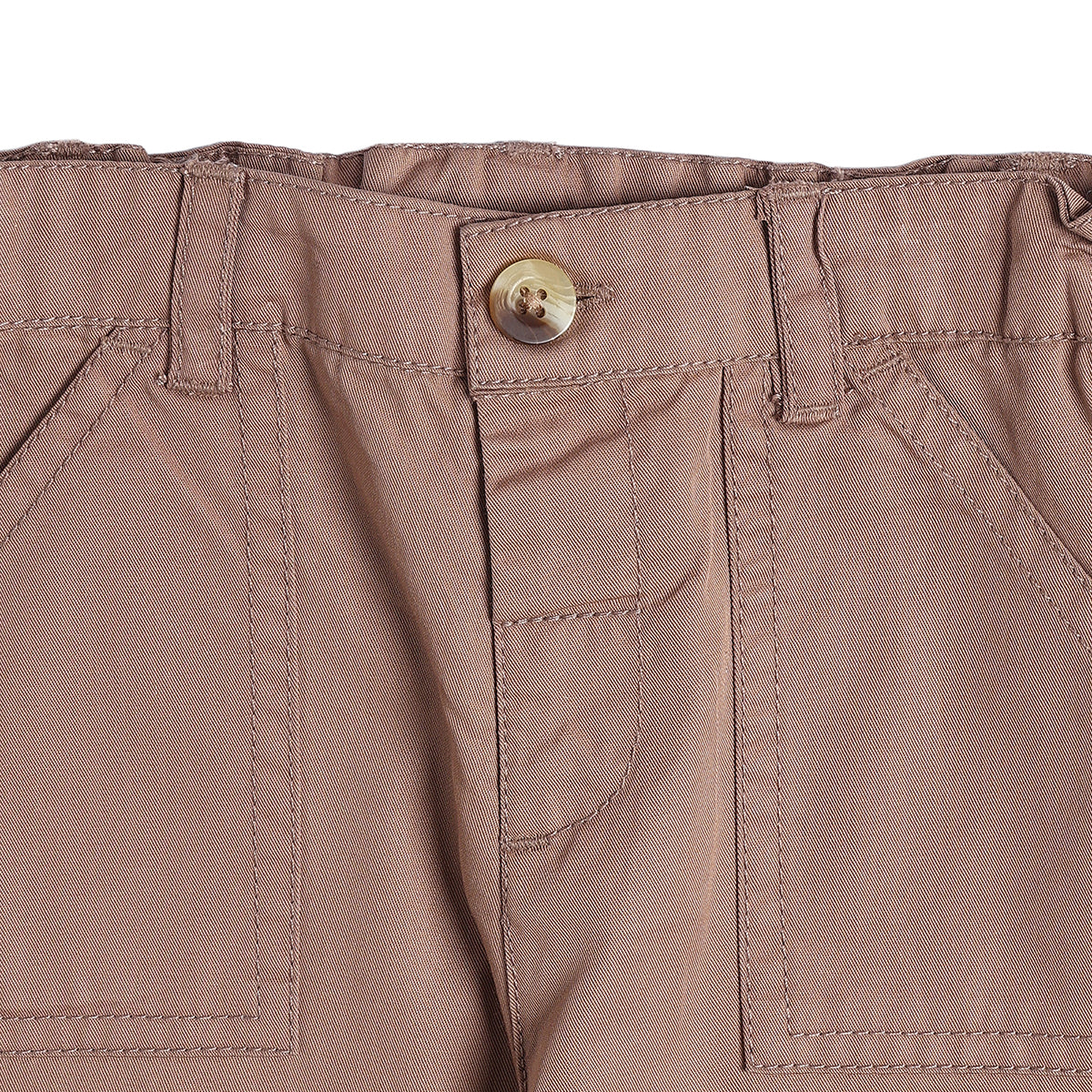 Boys Solid Casual Trousers, Green