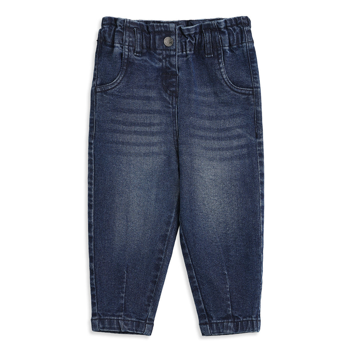 Baby Boys Blue Denim Jeans Regular Fit Casual Denim Pants