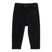 Baby Girls Black Denim Jeans Regular Fit Casual Bottom Wear
