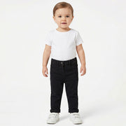 Baby Girls Black Denim Jeans Regular Fit Casual Bottom Wear
