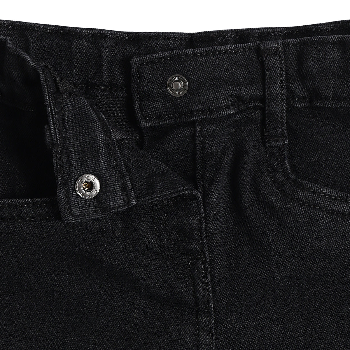Baby Girls Black Denim Jeans Regular Fit Casual Bottom Wear