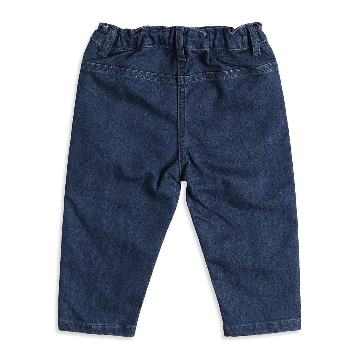 Baby Girls Blue Denim Jeggings Regular Fit Casual Bottom