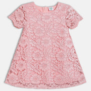 Baby Girls Lace Dress, Pink