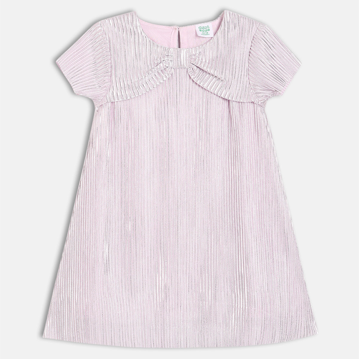 Baby Girls Shimmer Party Dress, Lilac