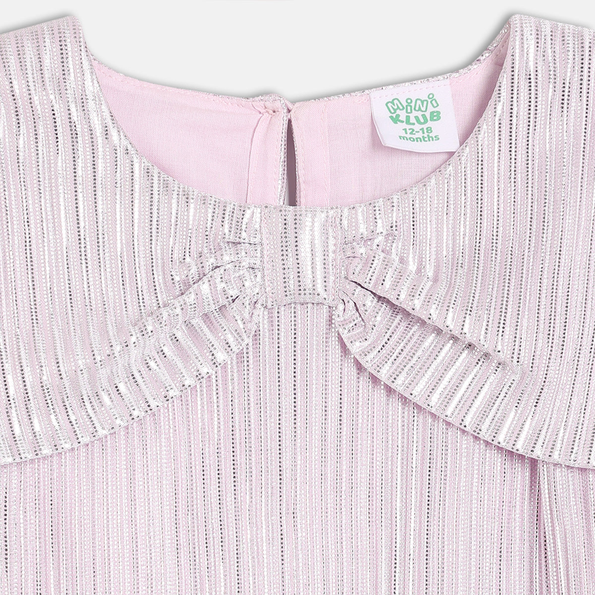 Baby Girls Shimmer Party Dress, Lilac