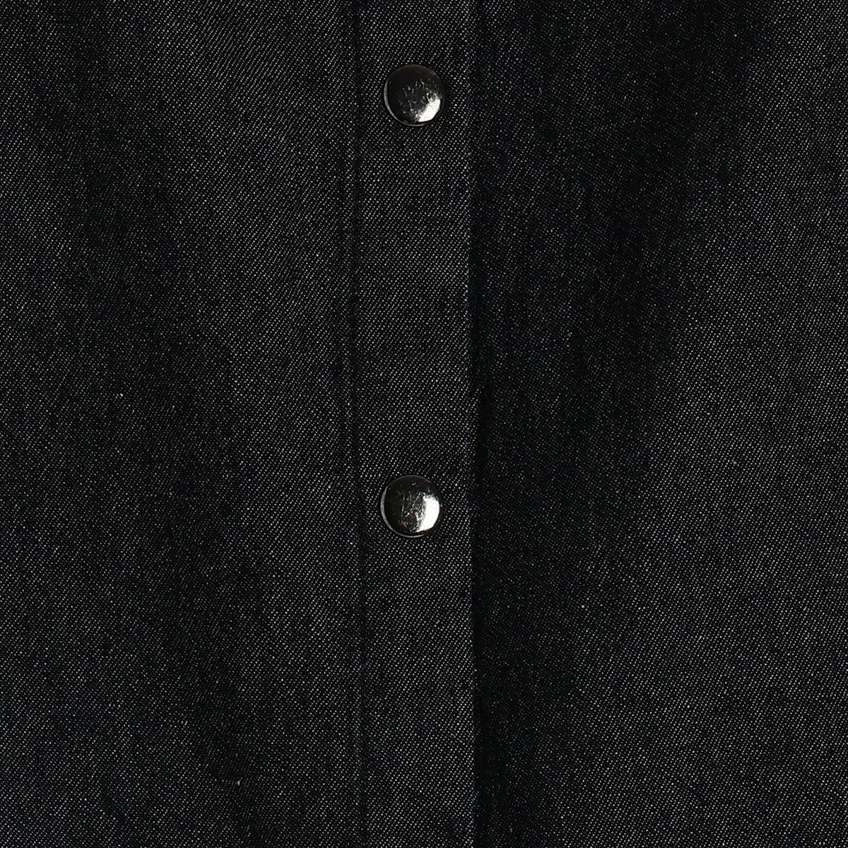 Baby Girls Solid Denim Dress, Black