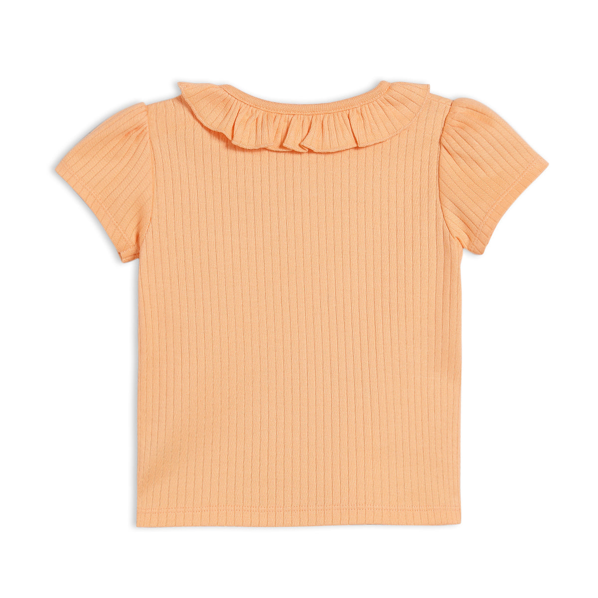 Baby Girls Fruit Print Dungaree Set, Multicolour