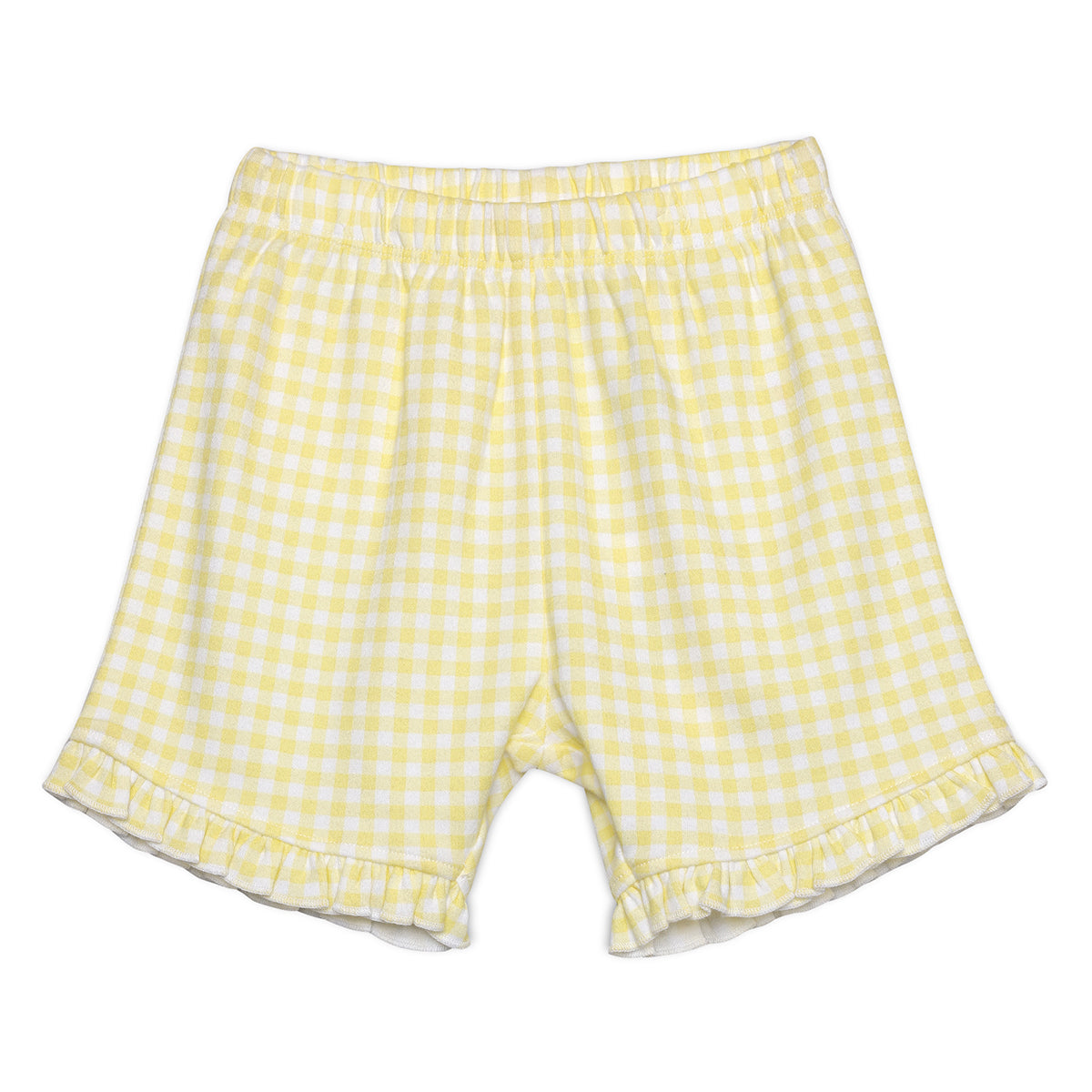 Baby Girls Printed Shorts Pack of 3, Black, White and Yellow