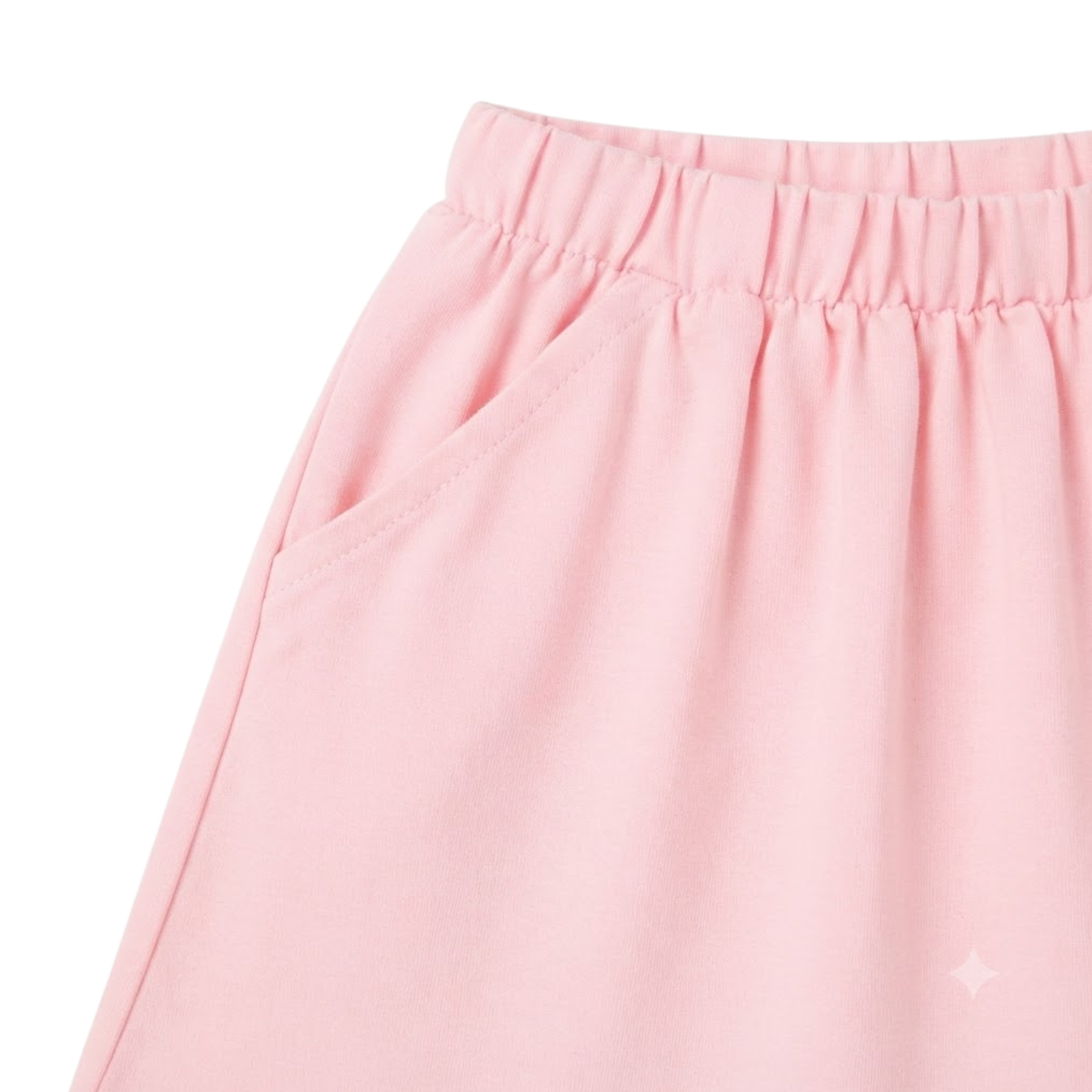 Baby Girls Light Pink Cotton Skirt Regular Fit Casual Kids Skirt