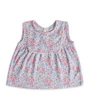 Baby Girls Cream Floral Print Top Regular Fit Casual Wear