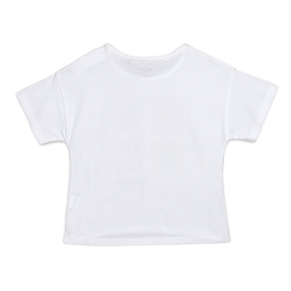 Baby Girls Tutti Frutti Print T-Shirt, White